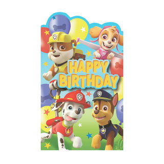 Paw Patrol Birthday Card | Paw Patrol Party Supplies NZ