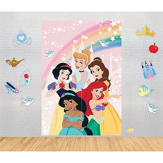 Disney Princess Backdrop Poster & Photo Props
