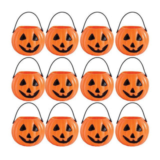 Mini Pumpkin Treat Buckets | Halloween Party Supplies NZ