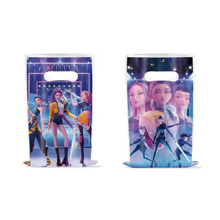 Purple KPop Demon Hunters Loot Bags | KPop Demon Hunters Party Supplies NZ