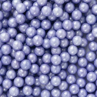 Purple Sugar Pearls 7mm - 80g