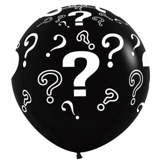 Giant Question Marks Gender Reveal Balloon - 90cm