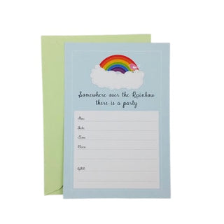 Rainbow Invitations | Rainbow Party Invitations | Party Invitations | NZ Party Supplies |
