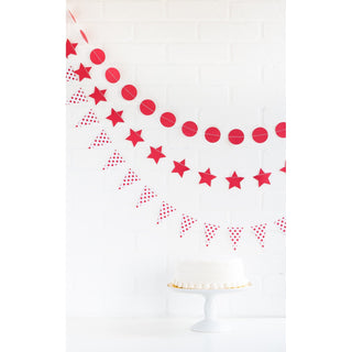 Mini Banner Set - Red