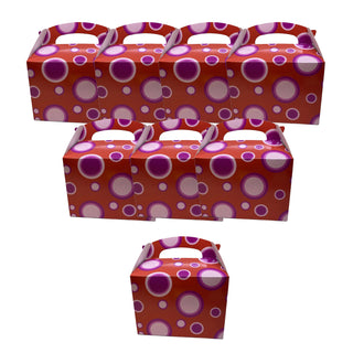 Red & Pink Spots Treat Box | Red Party Supplies