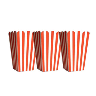 Red Stripe Treat Boxes | Stripe Treat Boxes | Red Treat Boxes | NZ Party Supplies |
