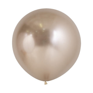 Giant Reflex Champagne Balloon - 60cm