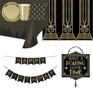 Deluxe Great Gatsby Party Pack - 36 Pc - SAVE 20%