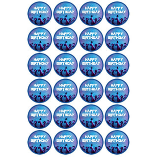 Kpop Demon Hunters Saja Boys Edible Cupcake Images | Kpop Demon Hunters Party Supplies NZ