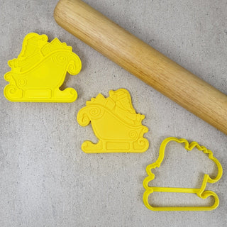 Santa Sleigh Cutter & 3D Embosser Set