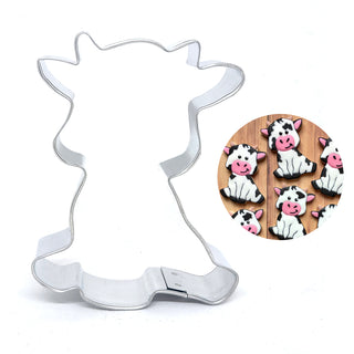 Sitting Cow Cookie Cutter | Farm Party Supplies NZ