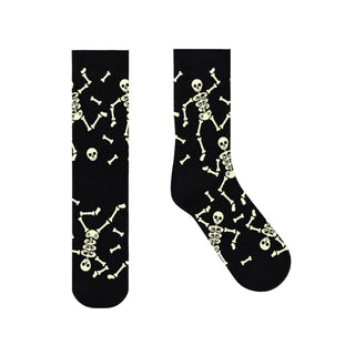 Frankly Funny Glow in the Dark Skeleton Novelty Socks 