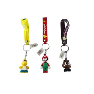 Super Mario Brothers Keyrings | Super Mario Party Supplies NZ