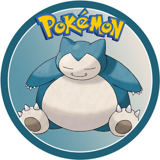 Pokemon Snorlax Edible Icing Cake Image