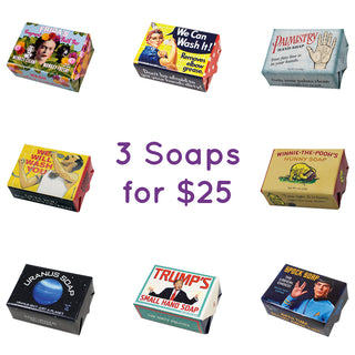 3 Soaps for $25