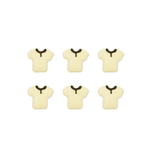 Soccer Jersey Edible Icing Dec Ons - 6 Pack