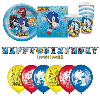 Sonic the Hedgehog Party Essentials Pack for 8