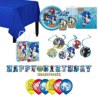 Premium Sonic the Hedgehog Party Pack for 8