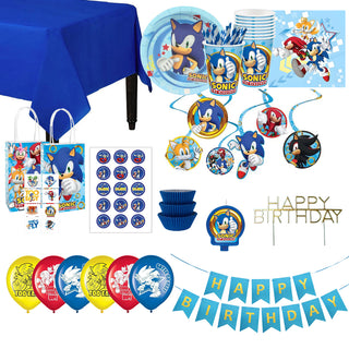 Deluxe Sonic the Hedgehog Party Pack for 8