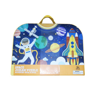 Space Jigsaw Puzzle Suitcase - 40 Pc