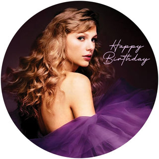 Taylor Swift Speak Now Edible Icing Cake Image | Taylor Swift Party Supplies NZ