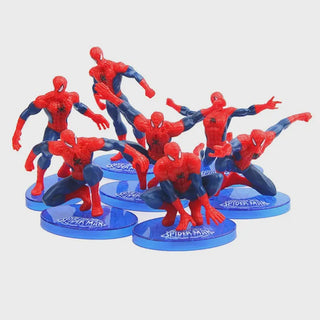 Spiderman Characters Cake Topper Set | Spiderman Party Supplies NZ