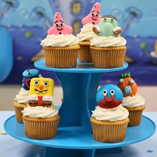 Spongebob Squarepants Icing Decorations - 6 Pkt