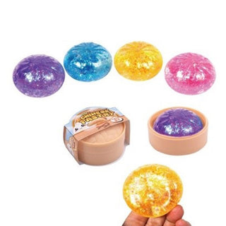 Sugar Glitter Bun Squishy