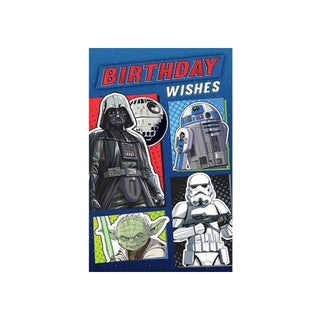 Star Wars Birthday Wishes Card