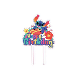 Stitch Acrylic Cake Topper | Lilo & Stitch Party Supplies NZ