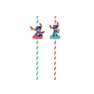 Stitch Paper Straws | Lilo & Stitch Party Supplies NZ