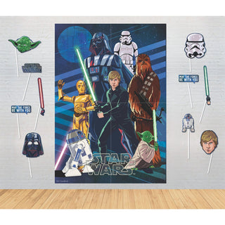 Star Wars Photo Backdrop & Props | Star Wars Party Supplies NZ