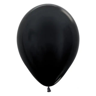 Metallic Black Balloon | Black Party Supplies NZ
