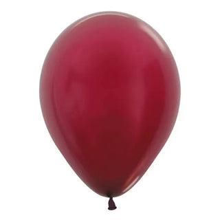 Metallic Burgundy Balloon | Burgundy Party Supplies NZ