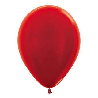 Metallic Red Balloon | Red Party Supplies NZ