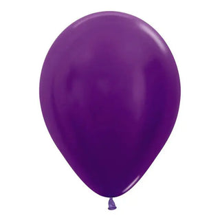 Metallic Purple Violet Balloon | Purple Party Supplies NZ