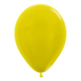 Metallic Yellow Balloon | Yellow Party Supplies NZ