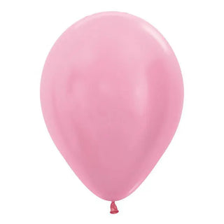 Satin Pearl Pink Balloon | Pink Party Supplies NZ