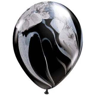 Black & White Marble Balloon