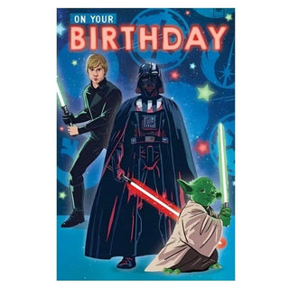 Star Wars Birthday Card | Star Wars Party Supplies NZ