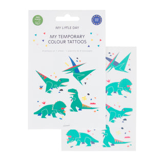 My Little Day Dinosaur Tattoos | Dinosaur Party NZ
