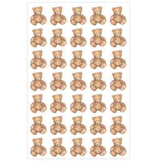 Teddy Bear Edible Icing Icons