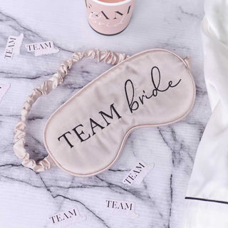 Ginger Ray Pink Team Bride Sleep Mask| Wedding supplies NZ