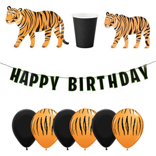 Meri Meri Tiger Party Essentials for 8