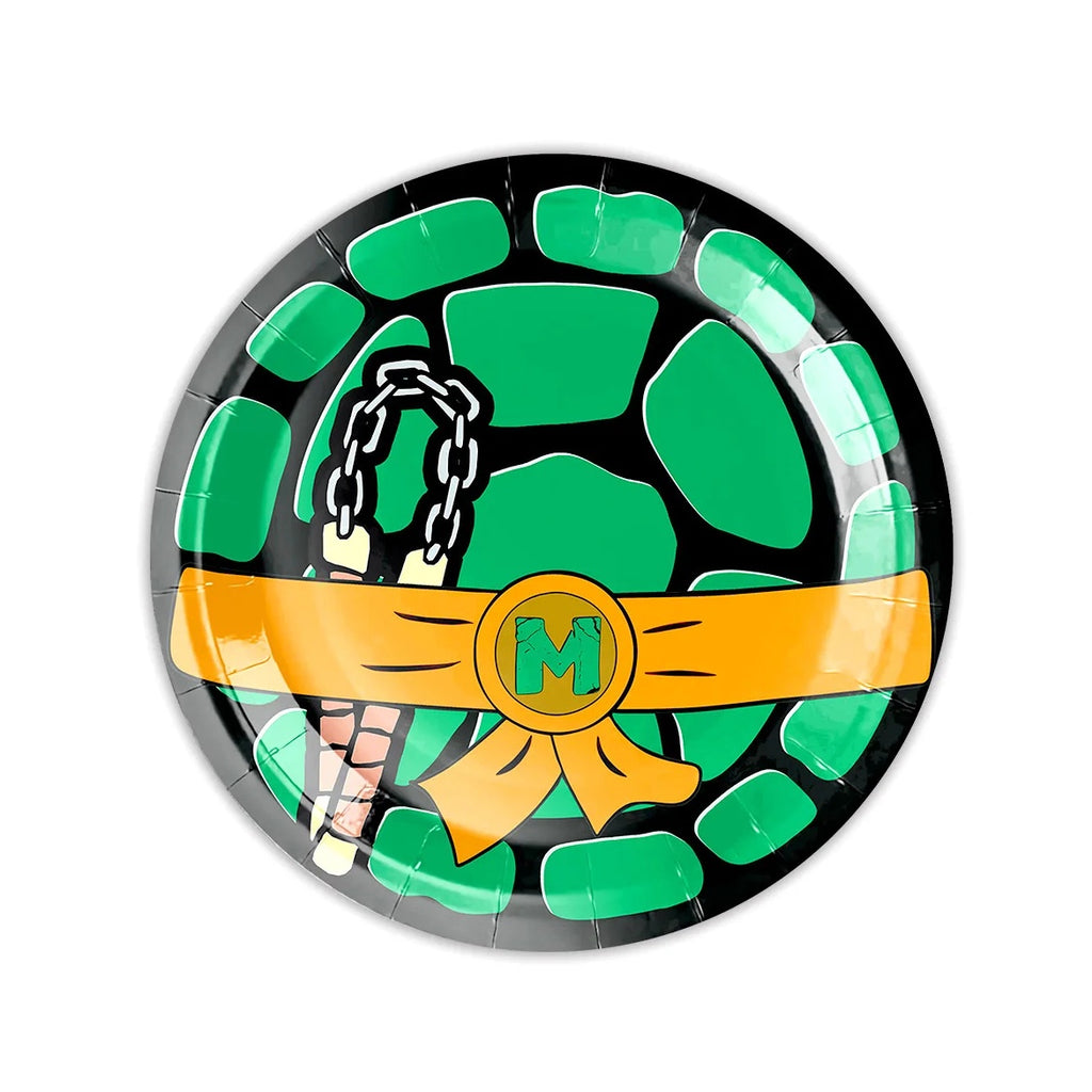 Teenage Mutant Ninja Turtles Plates - Lunch 10 Pkt NZ – Build a Birthday NZ