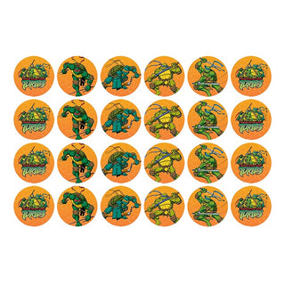 Teenage Mutant Ninja Turtles Edible Icing Cupcake Images | Teenage Mutant Ninja Turtles Party Supplies NZ