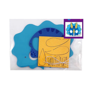 Craft Workshop | Triceratops Felt Mask | Dinosaur Party Supplies NZ