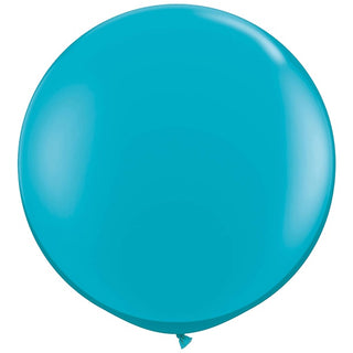 Giant Tropical Teal Balloon - 90cm