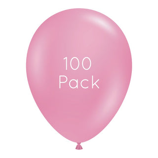 Tuftex | Pink Balloons 100 Pack | Pink Party Supplies NZ