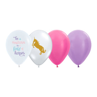 Unicorn Balloon Pack - 8 Pkt